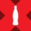 Coca-Cola tokenized stock (xStock) icon