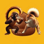 monkey shit inu icon