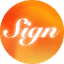 Sign icon